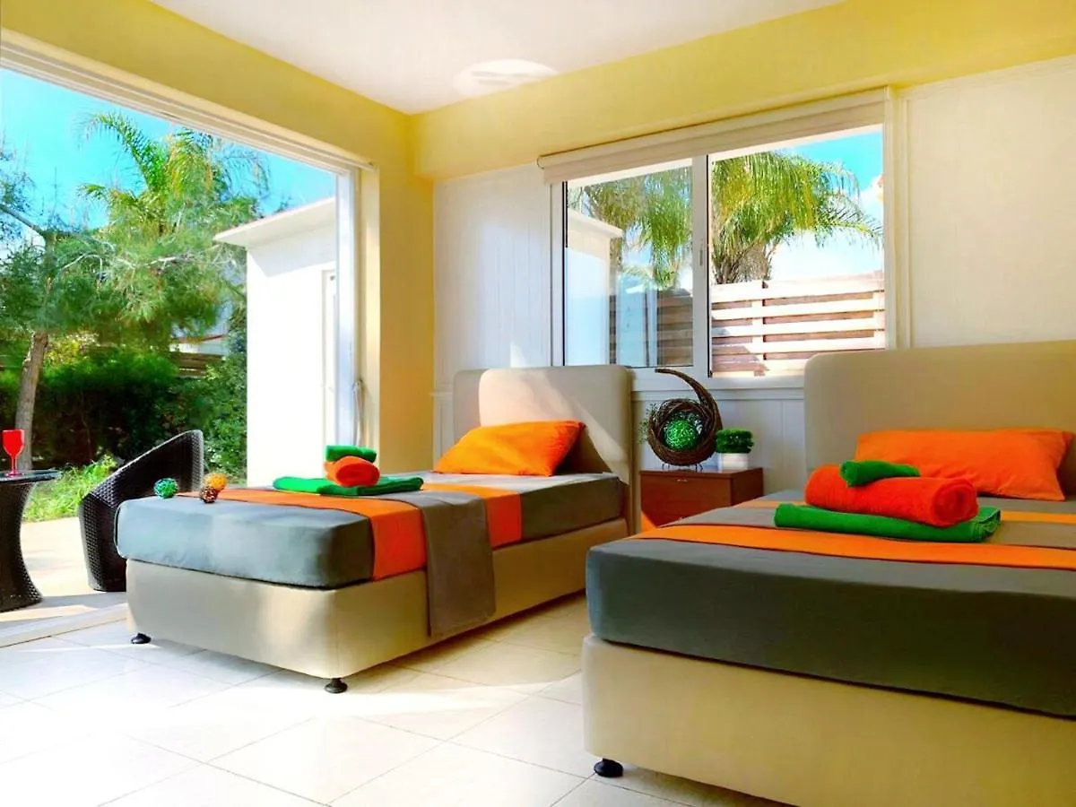 Beach Villa Sea View, Xxl Pool, 4 Bedroom Ayia Napa