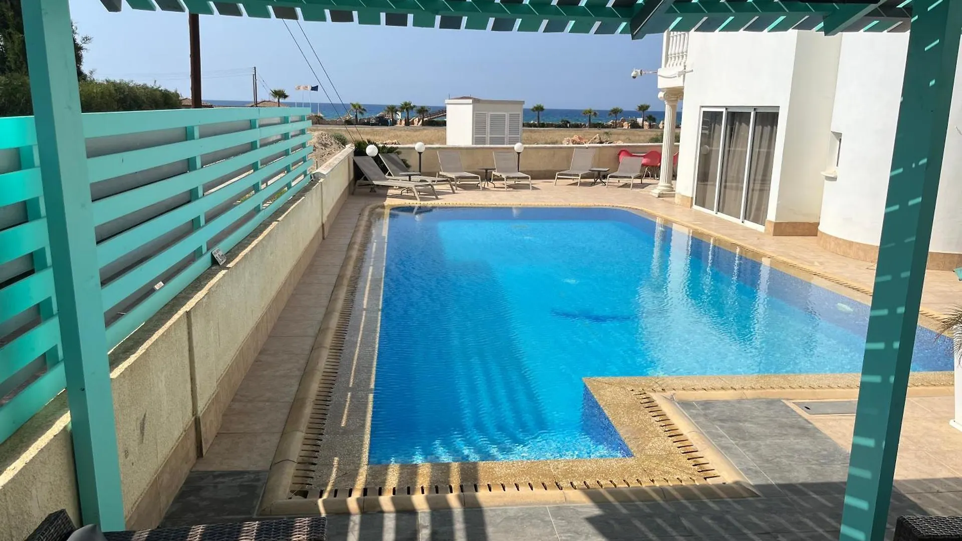 Beach Villa Sea View, Xxl Pool, 4 Bedroom Ayia Napa Cyprus